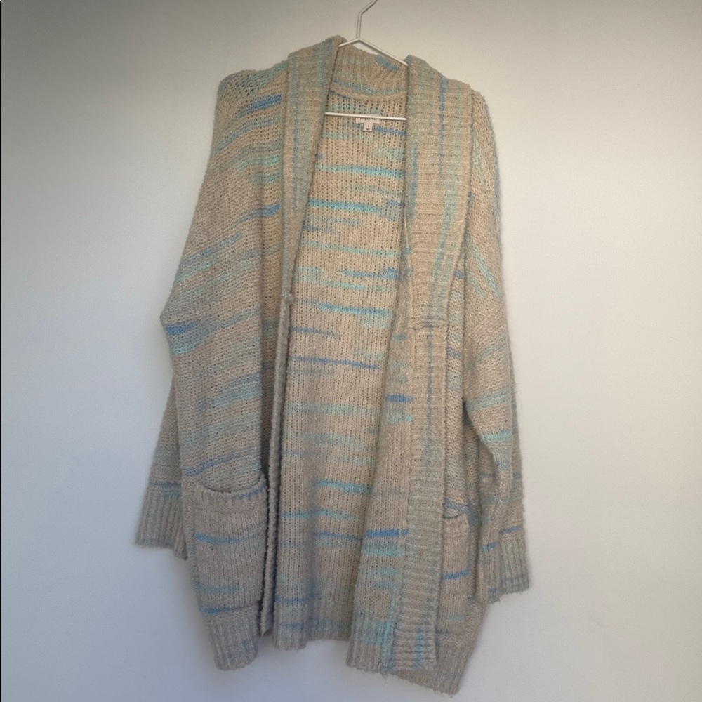 Anthropologie Pilcro Chunky Knit Oversized Cardigan